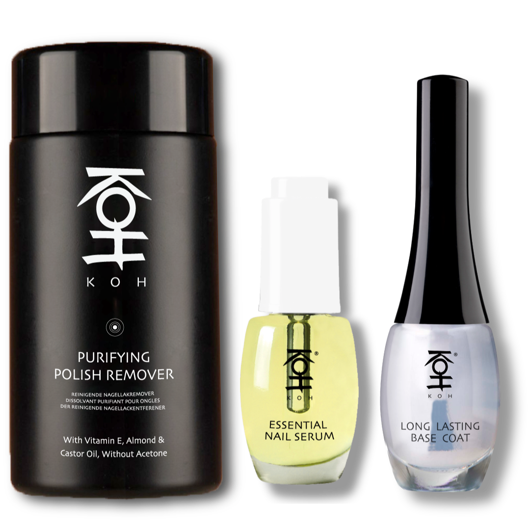 ネイルケア.３ステップ・爪のスキンケアセット.ネイルカラー愛好家のためのセット