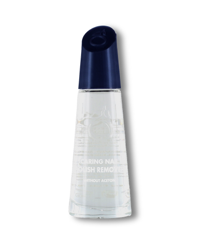 ネイルハードナー エクストラストロングMF （ミニケア付き）のリムーバーボトル。アセトン不使用で爪に優しい処方。