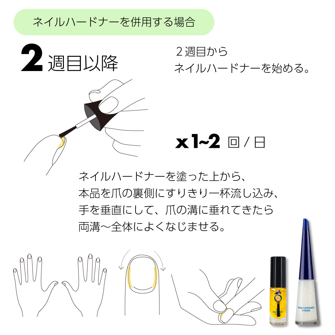エローム Herome エグジットタメージネイル ネイルケア ネイルオイル 爪の保湿使い方_3