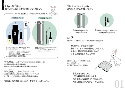 トラノマキ【甘皮ケア】ネイルケアテキスト