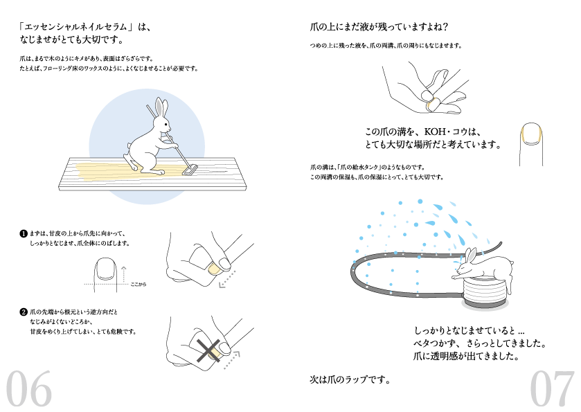 トラノマキ 【爪の保湿ケア】ネイルケアテキスト